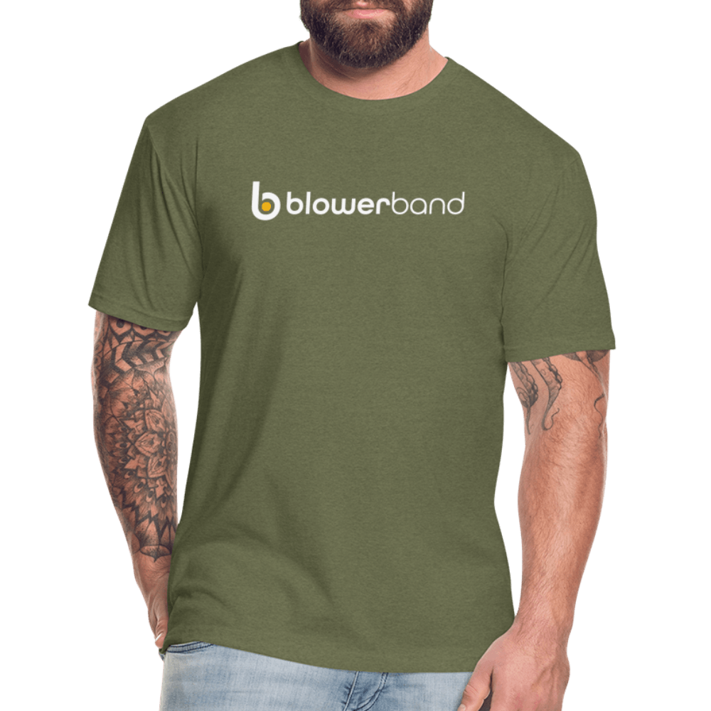 Fitted Cotton/Poly T-Shirt by Next Level - BLOWERBAND