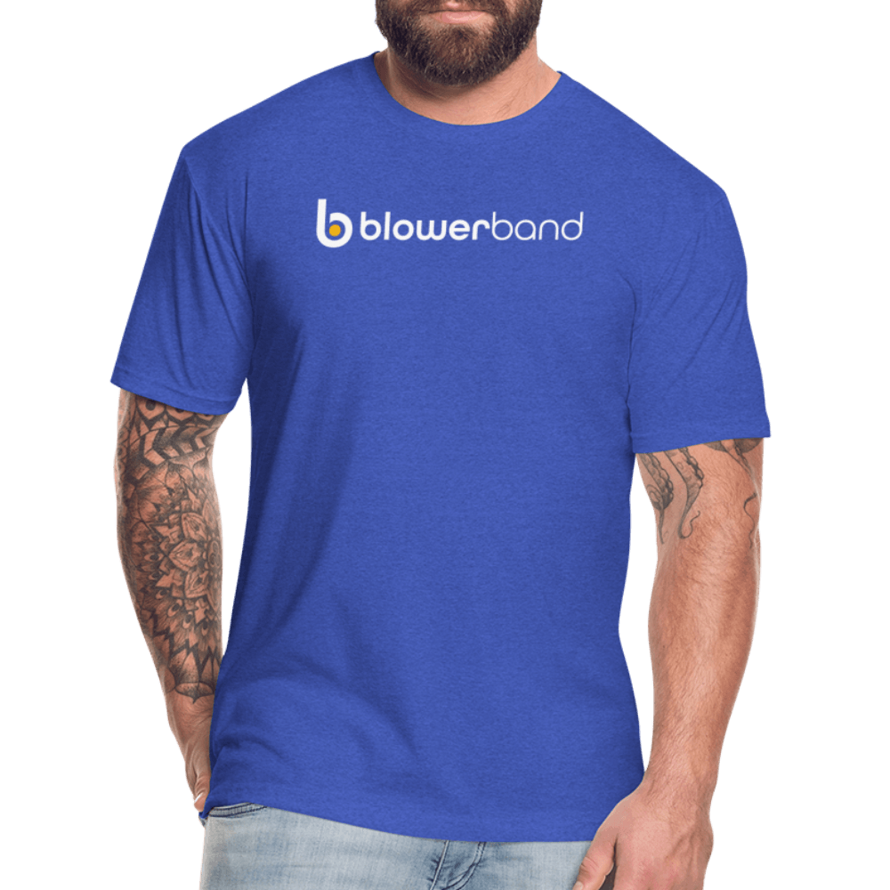 Fitted Cotton/Poly T-Shirt by Next Level - BLOWERBAND