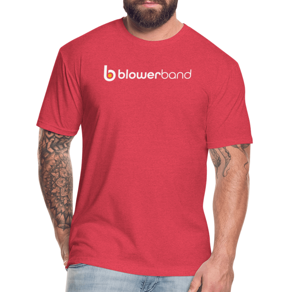 Fitted Cotton/Poly T-Shirt by Next Level - BLOWERBAND