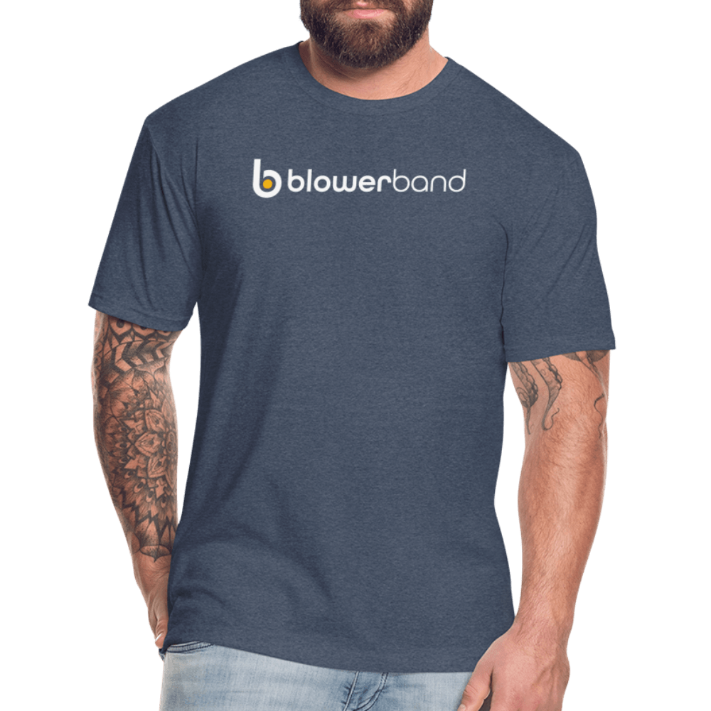 Fitted Cotton/Poly T-Shirt by Next Level - BLOWERBAND