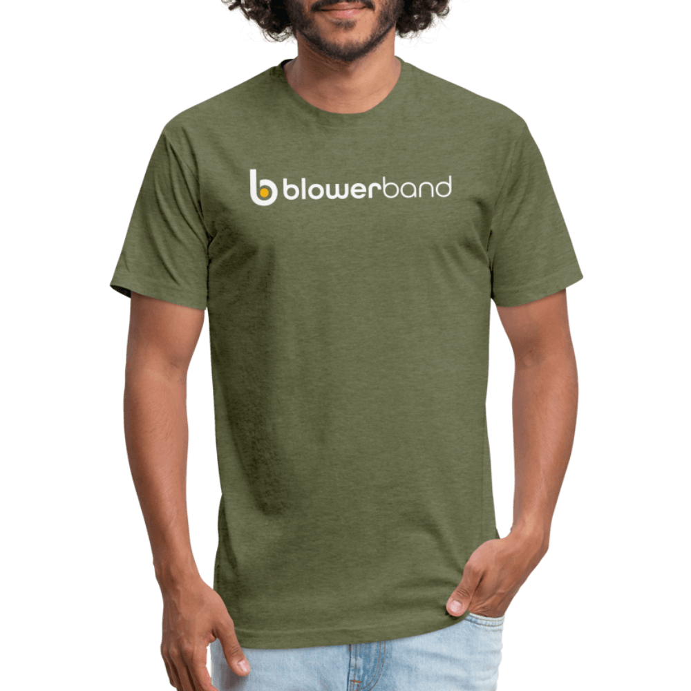 Fitted Cotton/Poly T-Shirt by Next Level - BLOWERBAND