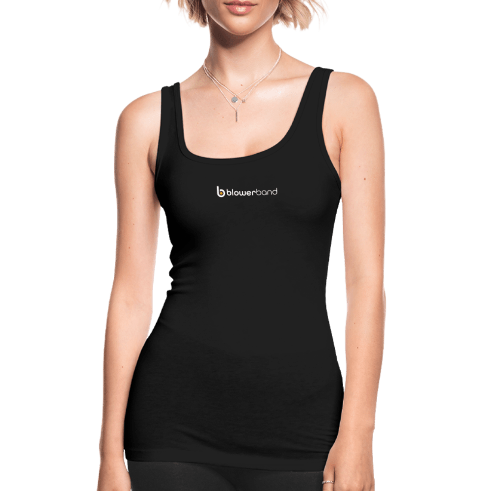 Women's Longer Length Fitted Tank - BLOWERBAND