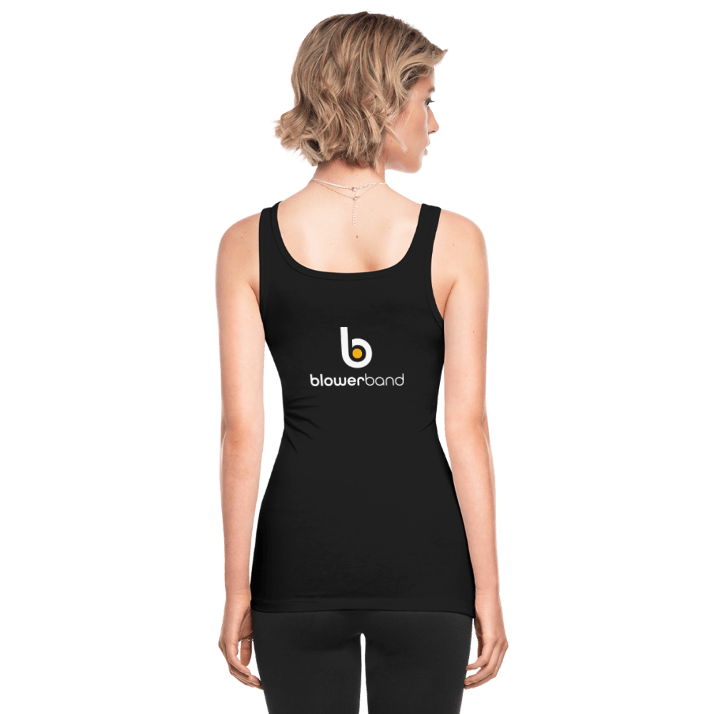 Women's Longer Length Fitted Tank - BLOWERBAND